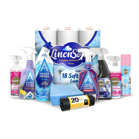Sunday Blitz Mega Household Cleaning Bundle 10 Piece Toilet Paper Bin Bags